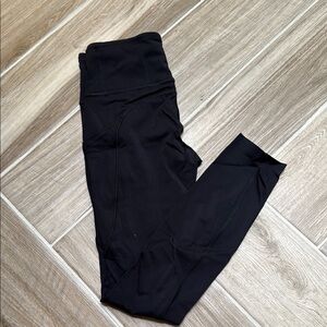 Lululemon Athletica Fast and Free Black Leggings